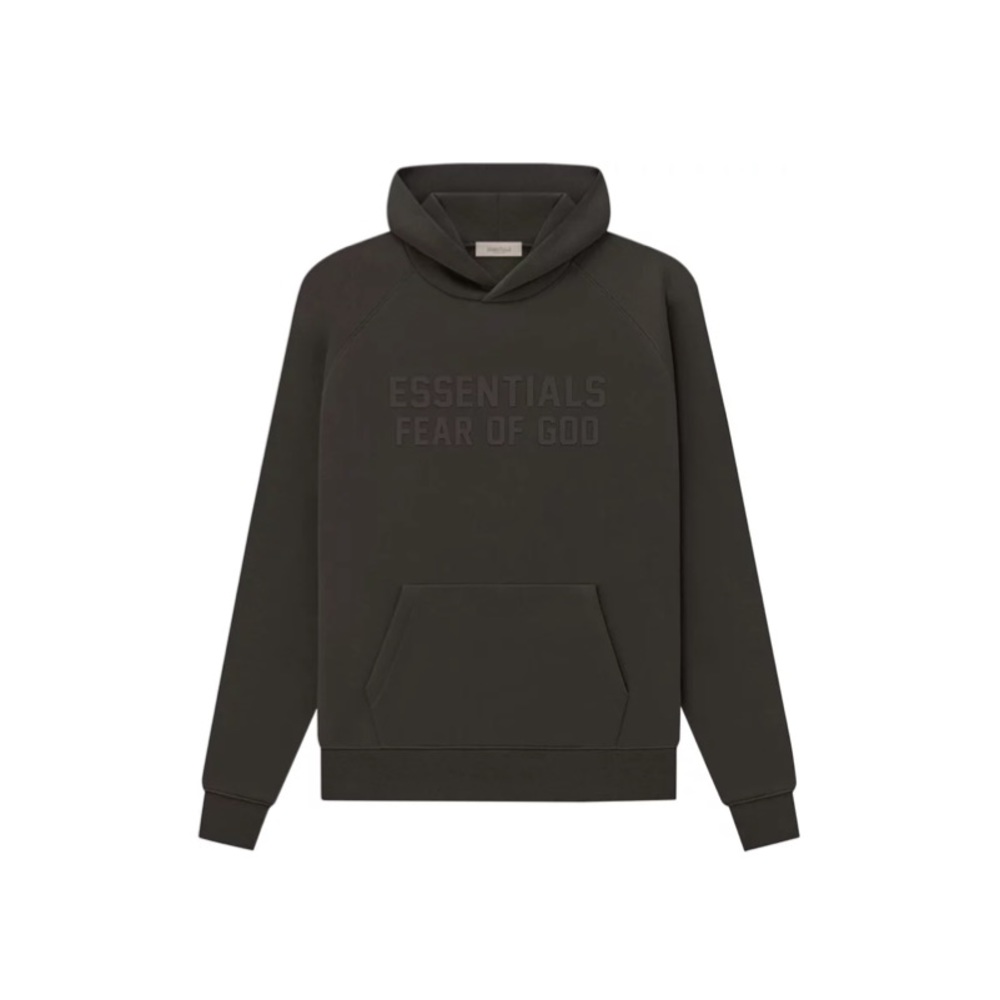 Essentials FW23 Hoodie - Off Black